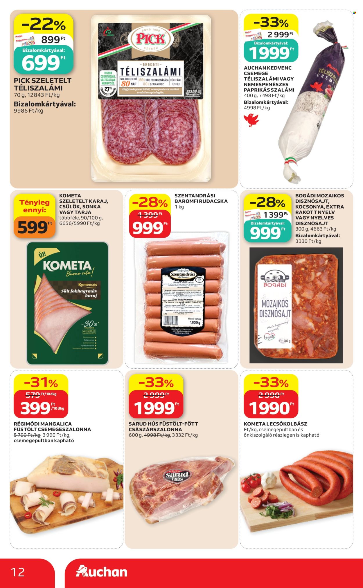 Auchan akciós újságok - 2026.08.13 - 2026.08.19. Oldal 12