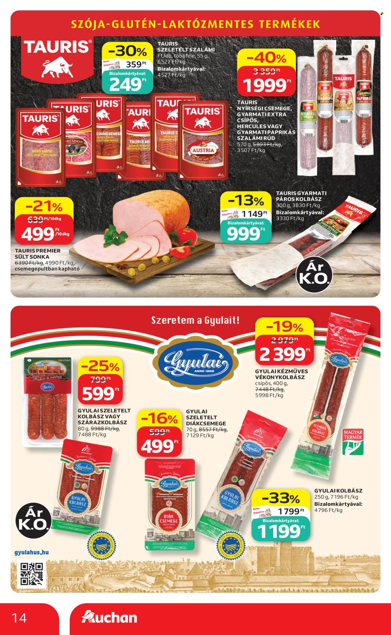 Auchan akciós újságok - 2026.08.13 - 2026.08.19. Oldal 14