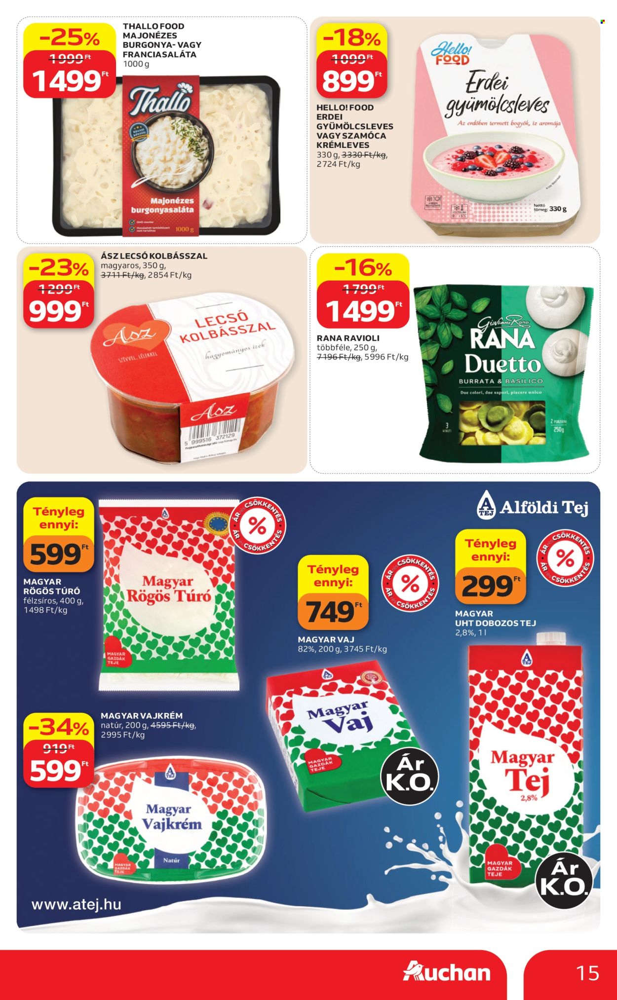 Auchan akciós újságok - 2026.08.13 - 2026.08.19. Oldal 15