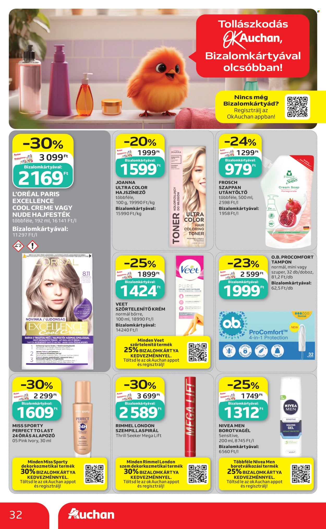 Auchan akciós újságok - 2026.08.13 - 2026.08.19. Oldal 32