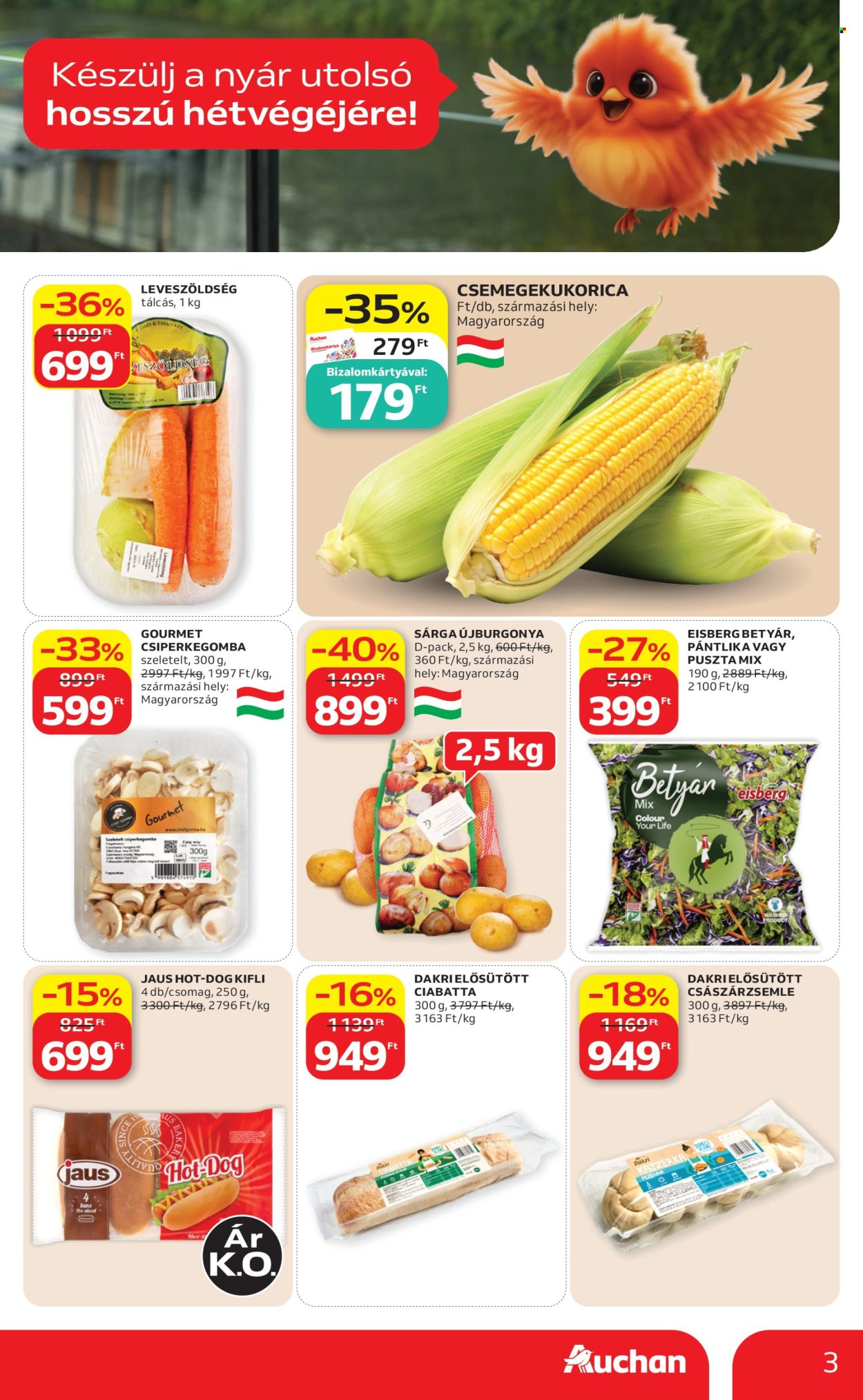 Auchan akciós újságok - 2026.08.13 - 2026.08.26. Oldal 3