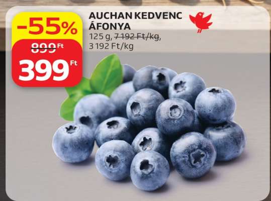 AUCHAN KEDVENC ÁFONYA