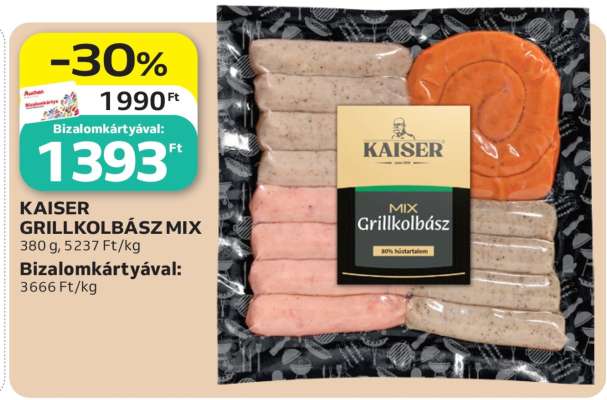KAISER GRILLKOLBÁSZ MIX
