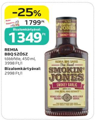 REMIA BBQ SZÓSZ