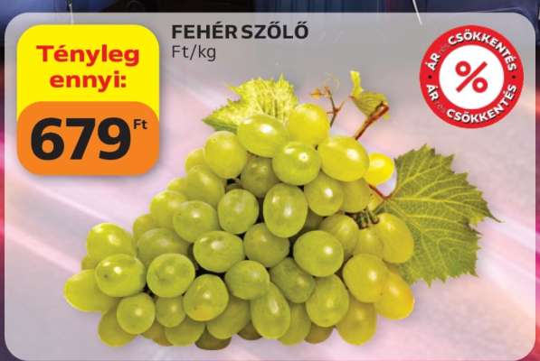 Fehér szőlő