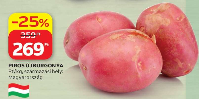 Piros újburgonya