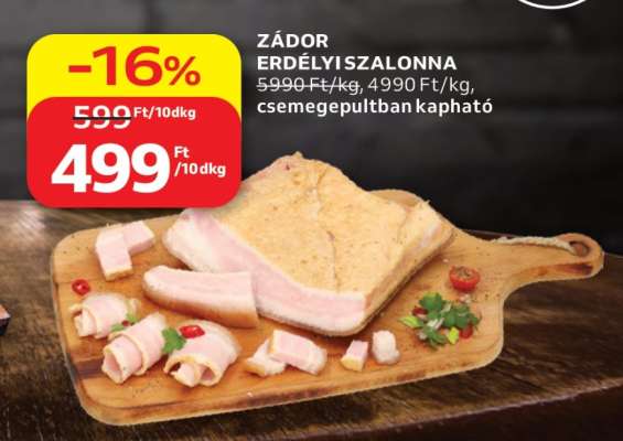 Zádor Erdélyi Szalonna