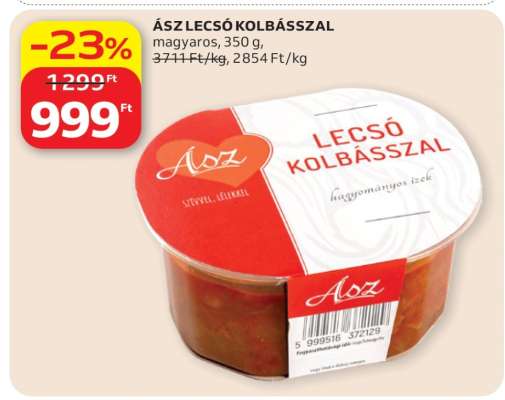 Ász lecsó kolbásszal