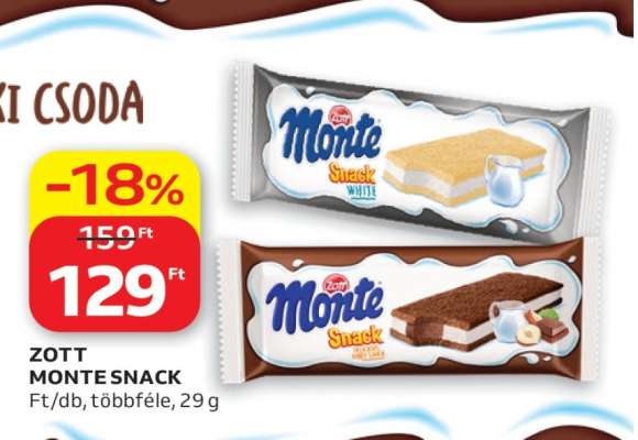 ZOTT Monte snack