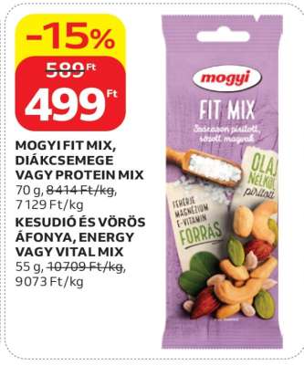 MOGYI FIT MIX, DIÁKCSEMEGE VAGY PROTEIN MIX