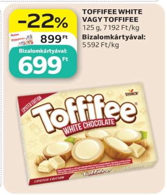 TOFFIFEE WHITE VAGY TOFFIFEE