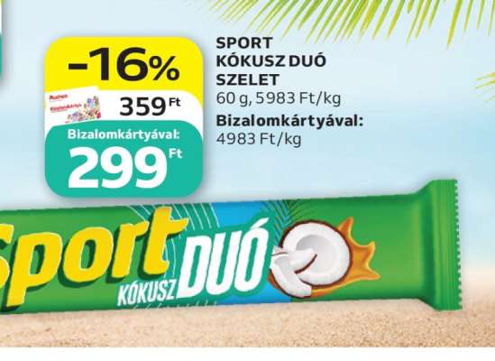 SPORT KÓKUSZ DUÓ SZELET