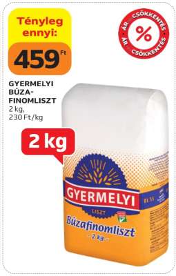 GYERMELYI BÚZAFINOMLISZT