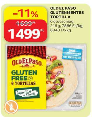 Old El Paso Gluténmentes Tortilla