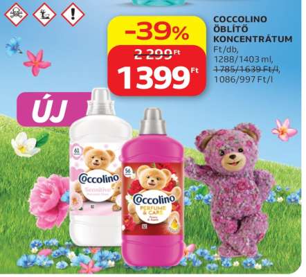 Coccolino Öblítő Koncentrátum