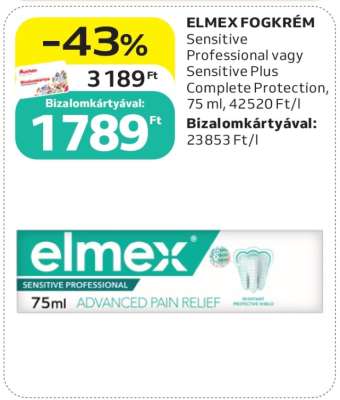 ELMEX FOGKRÉM
