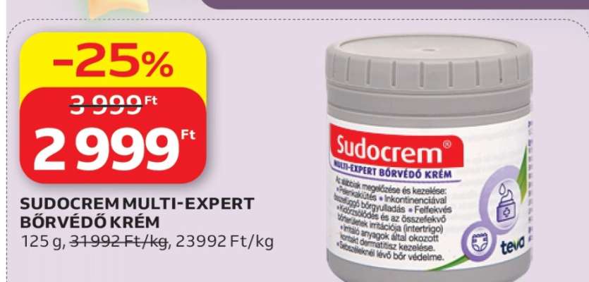 SUDOCREM MULTI-EXPERT BŐRVÉDŐ KRÉM