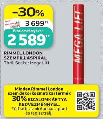 RIMMEL LONDON SZEMPILLASPIRÁL