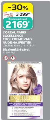 L'ORÉAL PARIS EXCELLENCE COOL CREME VAGY NUDE HAJFESTÉK