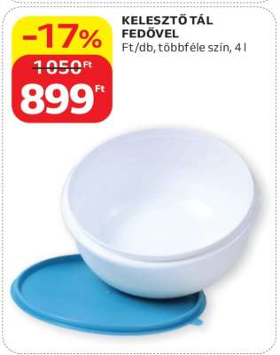 KELESZTŐ TÁL FEDŐVEL