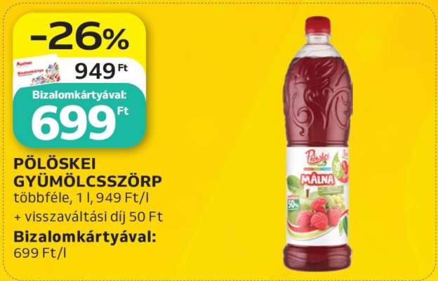 Pölöskei Gyümölcsszörp