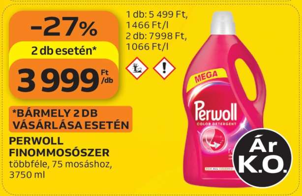 Perwoll finommosószer