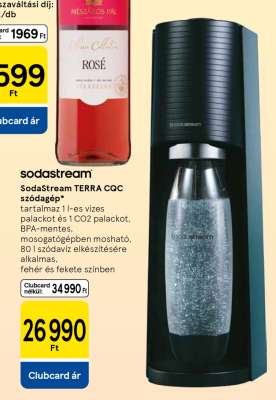 SodaStream TERRA CQC szódagép