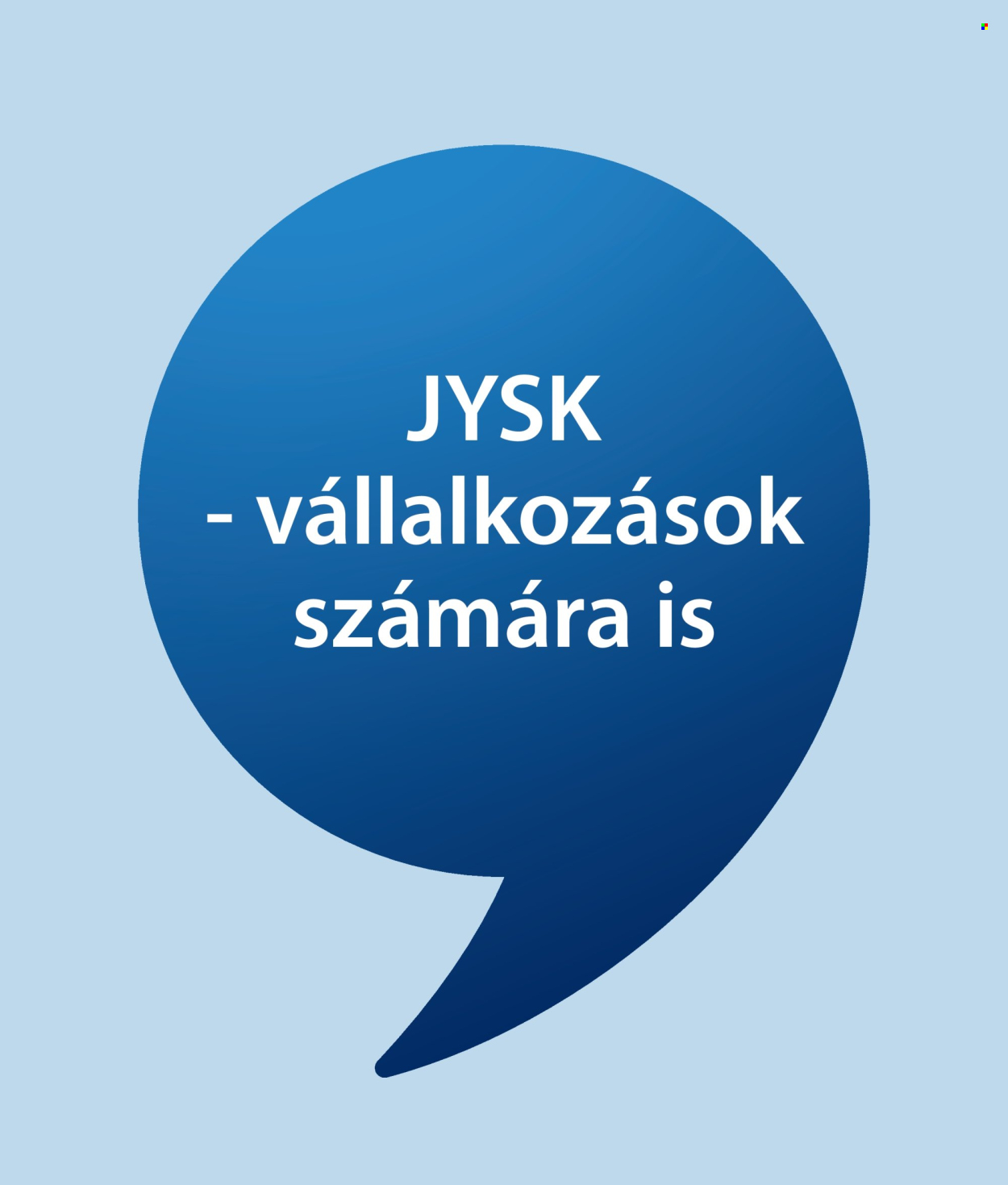 JYSK akciós újságok - 2026.08.12 - 2026.09.08. Oldal 1