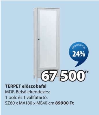 TERPET előszobafal