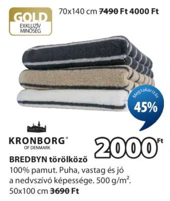 BREDBYN törölköző