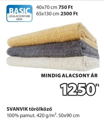 SVANVIK törölköző