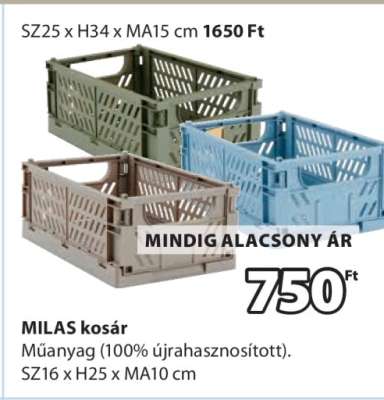 MILAS kosár