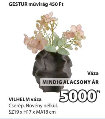 VILHELM váza