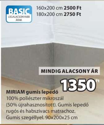 MIRIAM gumis lepedő