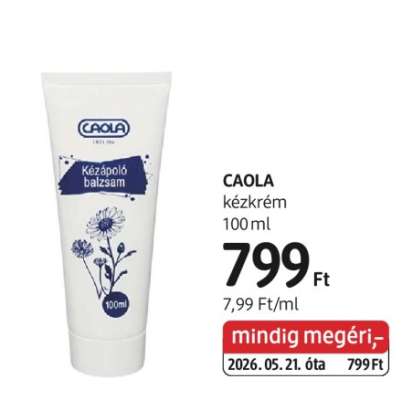CAOLA kézkrém