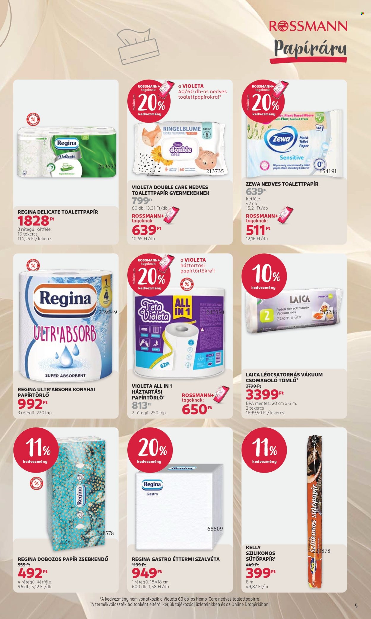 Rossmann akciós újságok - 2026.08.17 - 2026.08.28. Oldal 5