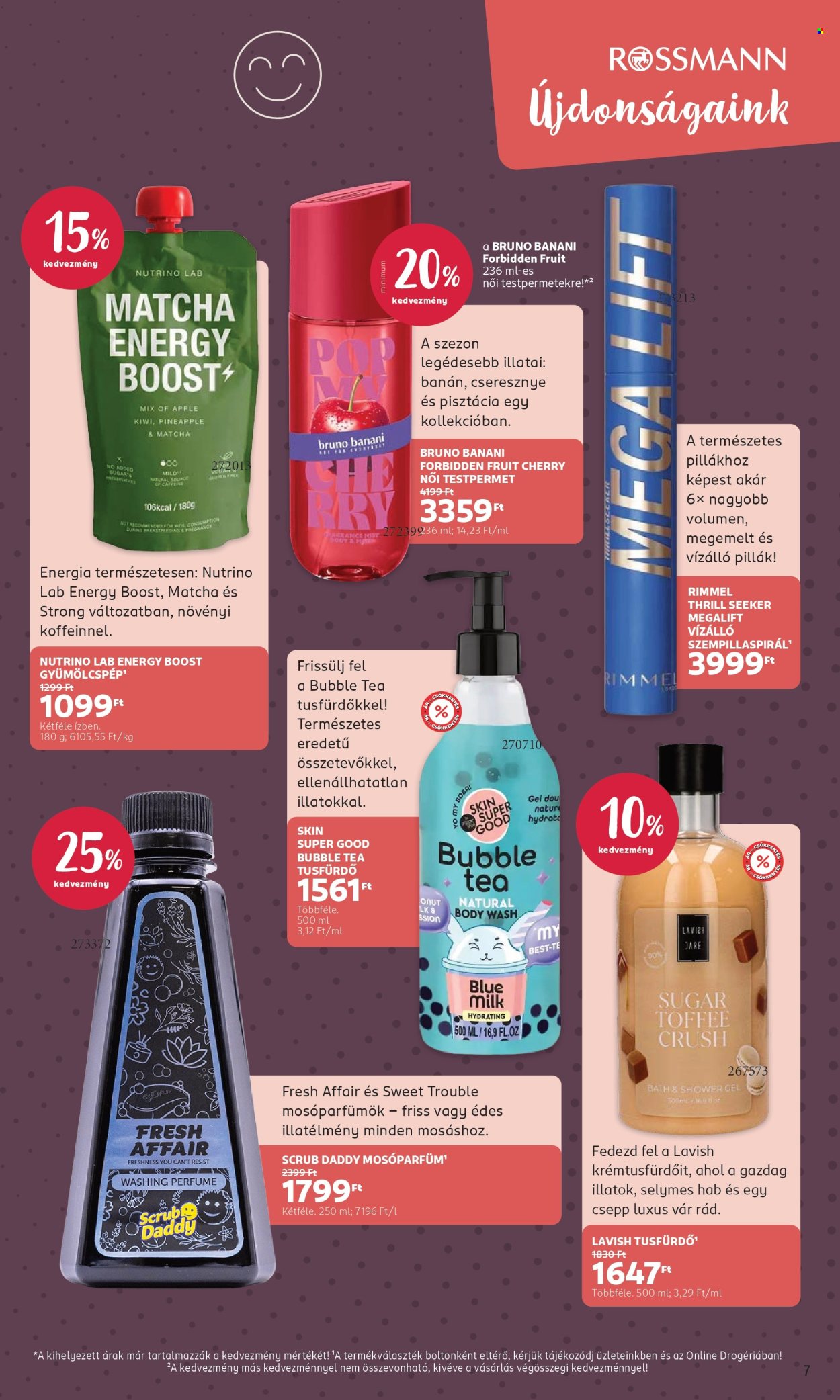 Rossmann akciós újságok - 2026.08.17 - 2026.08.28. Oldal 7