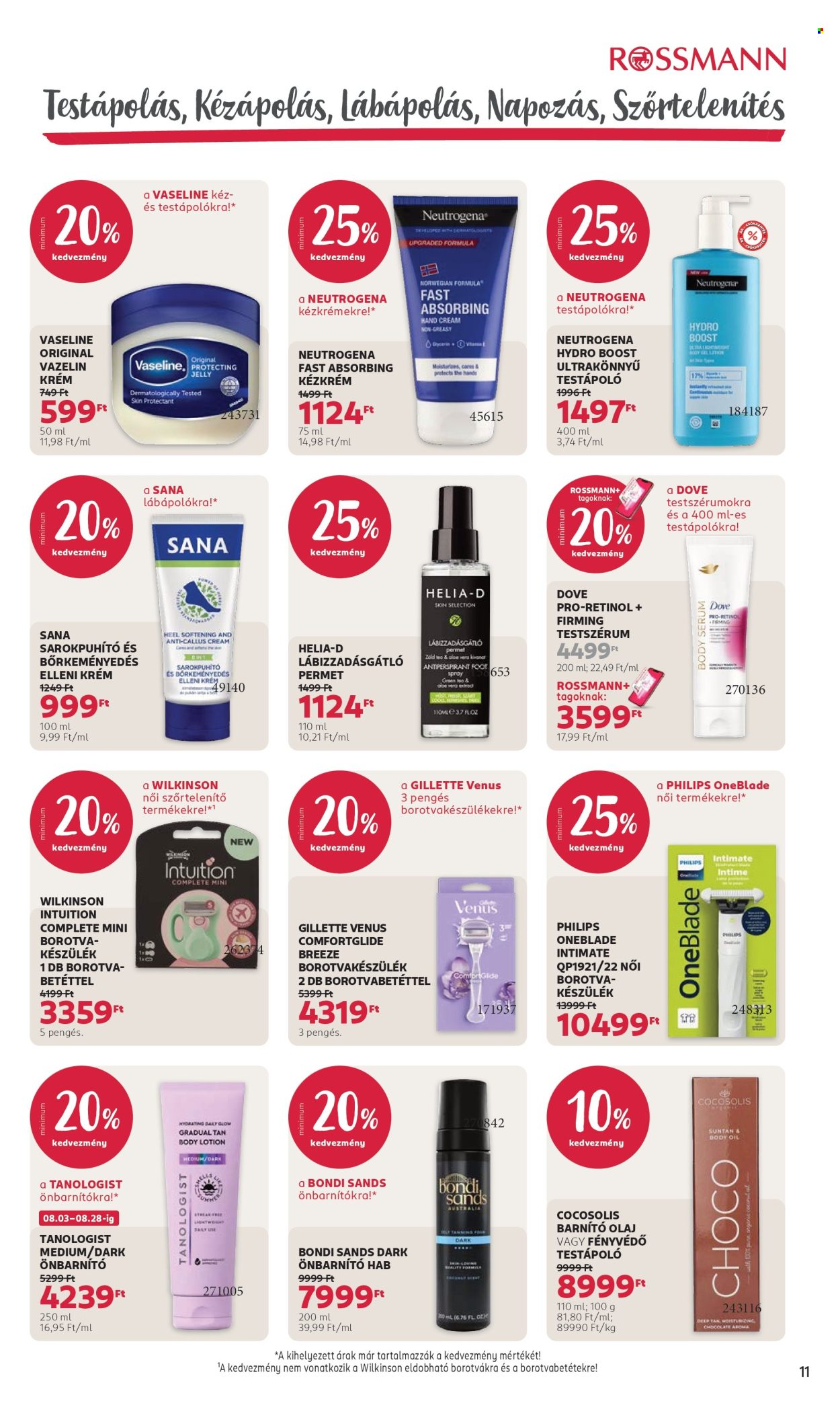 Rossmann akciós újságok - 2026.08.17 - 2026.08.28. Oldal 13