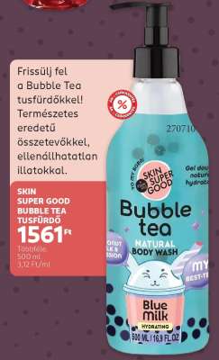 SKIN SUPER GOOD BUBBLE TEA TUSFÜRDŐ