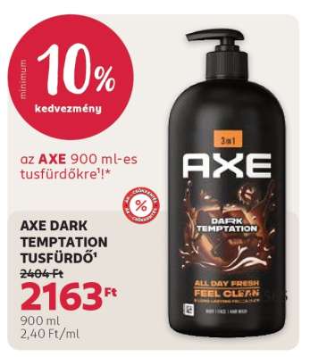 AXE DARK TEMPTATION TUSFÜRDŐ