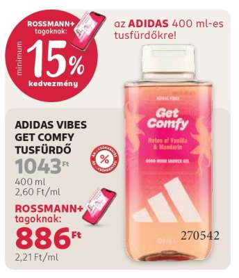 ADIDAS VIBES GET COMFY TUSFÜRDŐ