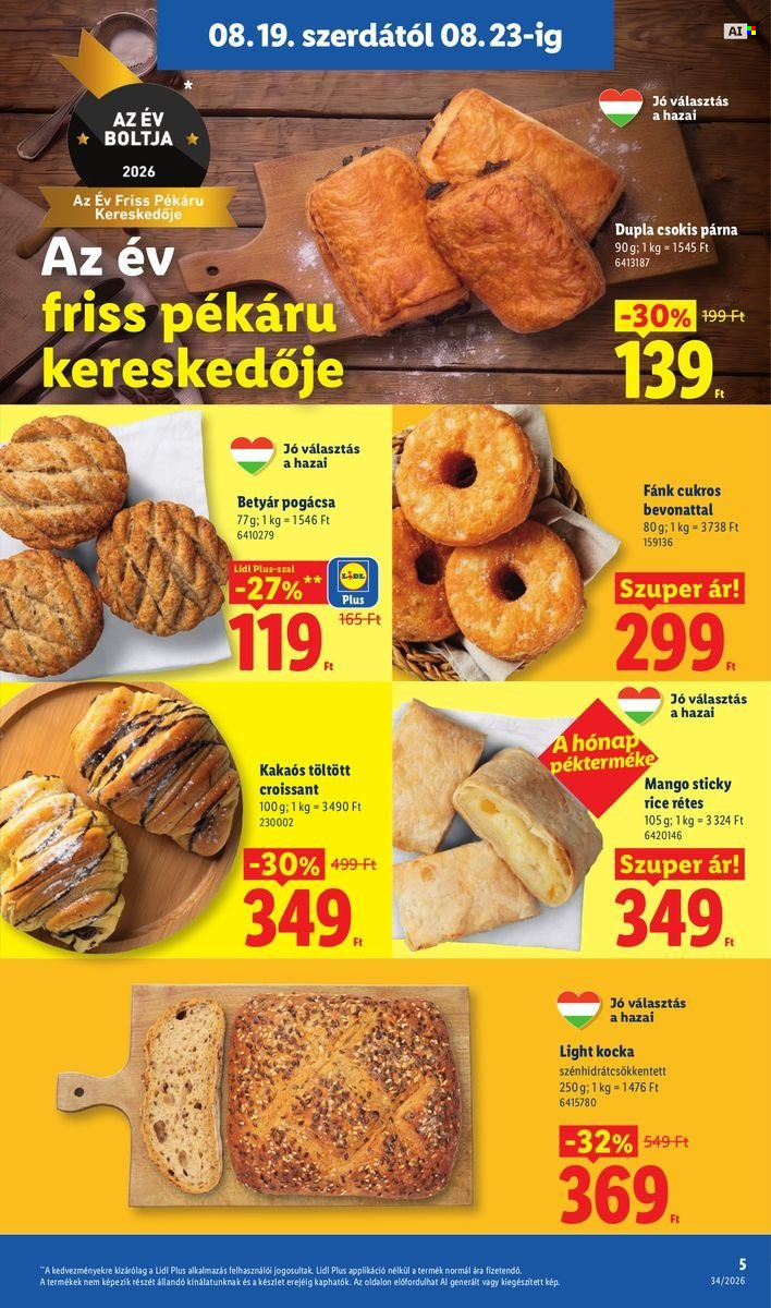 Lidl akciós újságok - 2026.08.19 - 2026.08.26. Oldal 5