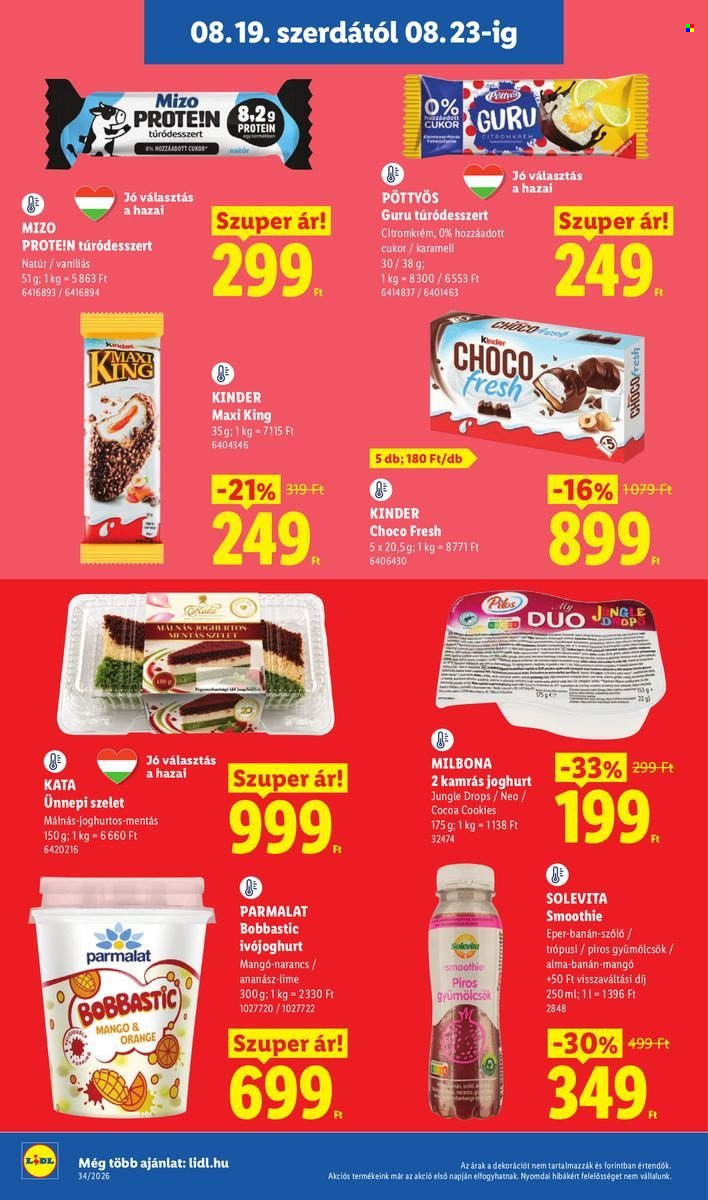 Lidl akciós újságok - 2026.08.19 - 2026.08.26. Oldal 10