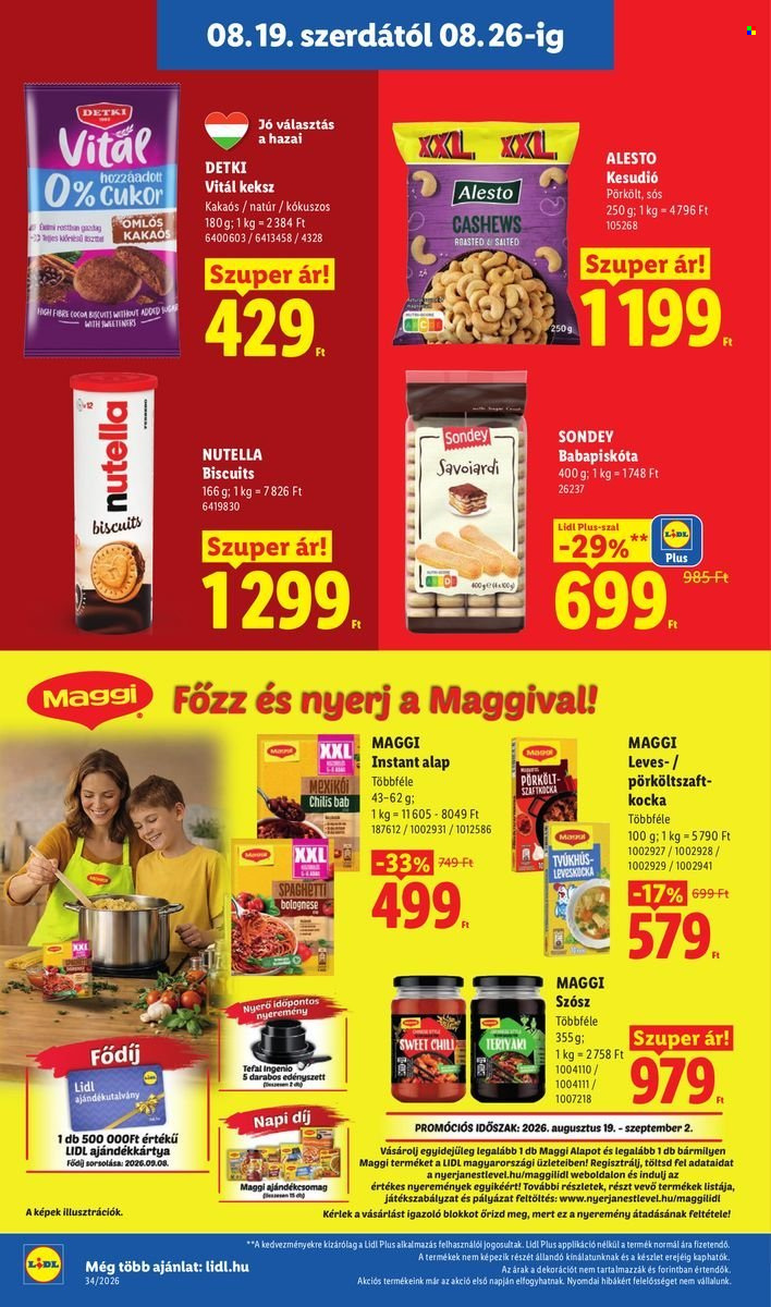 Lidl akciós újságok - 2026.08.19 - 2026.08.26. Oldal 12