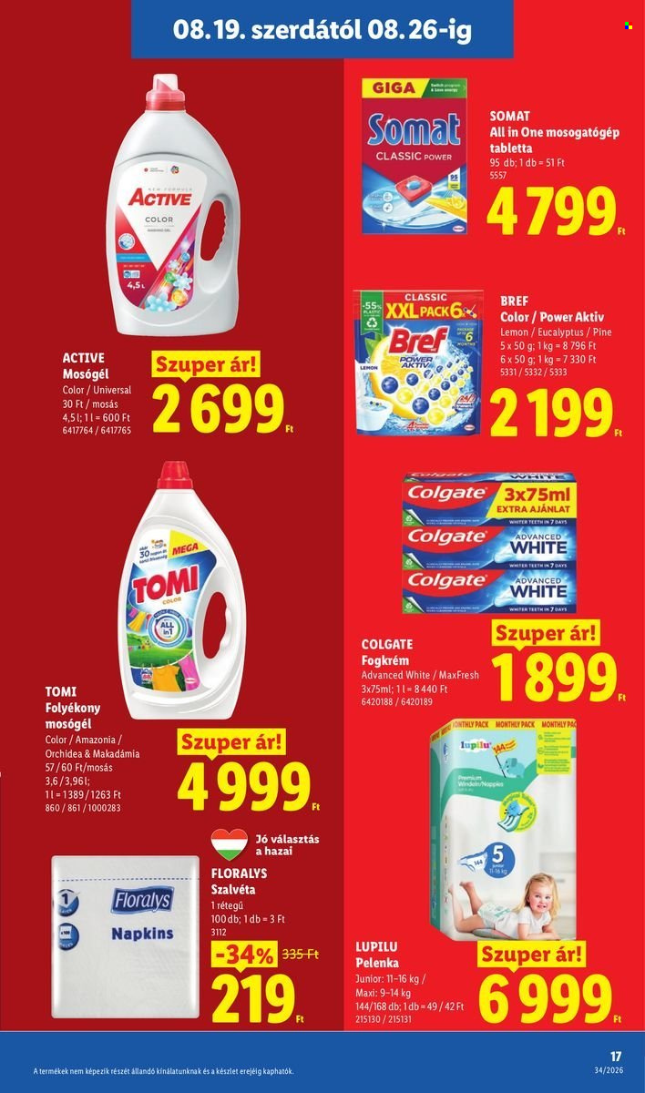 Lidl akciós újságok - 2026.08.19 - 2026.08.26. Oldal 17