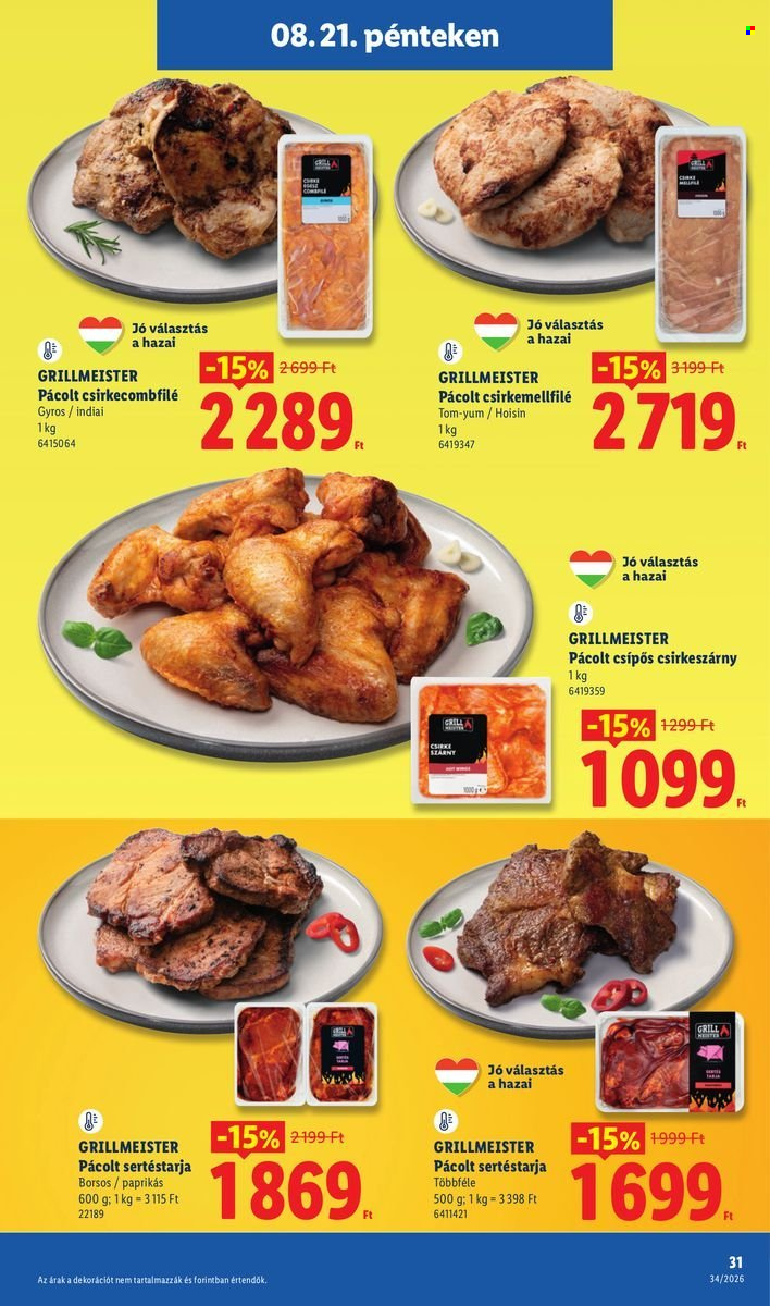 Lidl akciós újságok - 2026.08.19 - 2026.08.26. Oldal 31