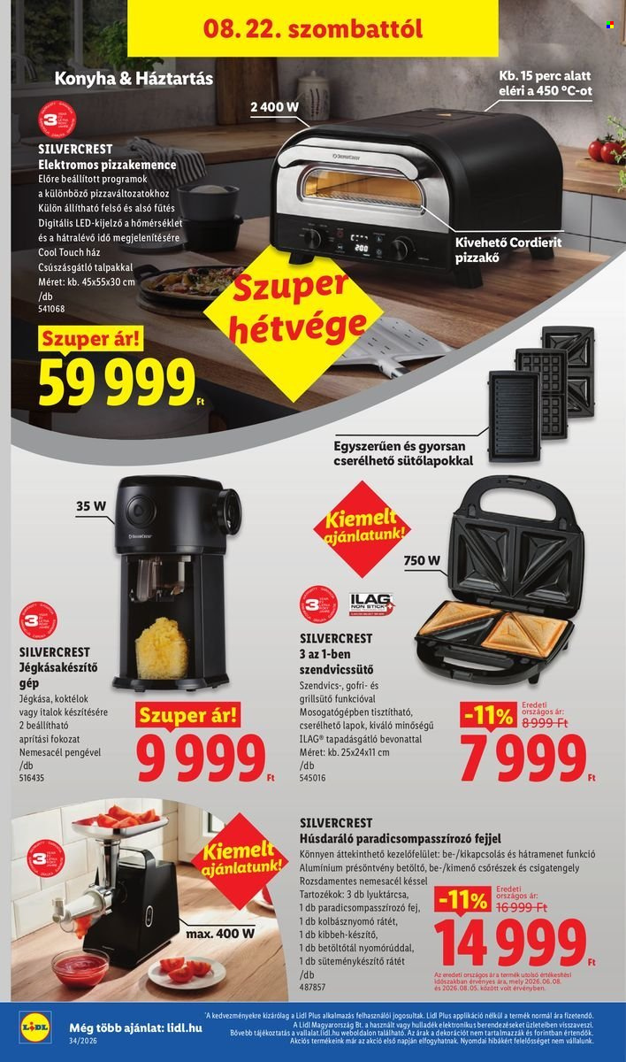 Lidl akciós újságok - 2026.08.19 - 2026.08.26. Oldal 36