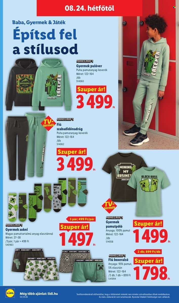 Lidl akciós újságok - 2026.08.19 - 2026.08.26. Oldal 38