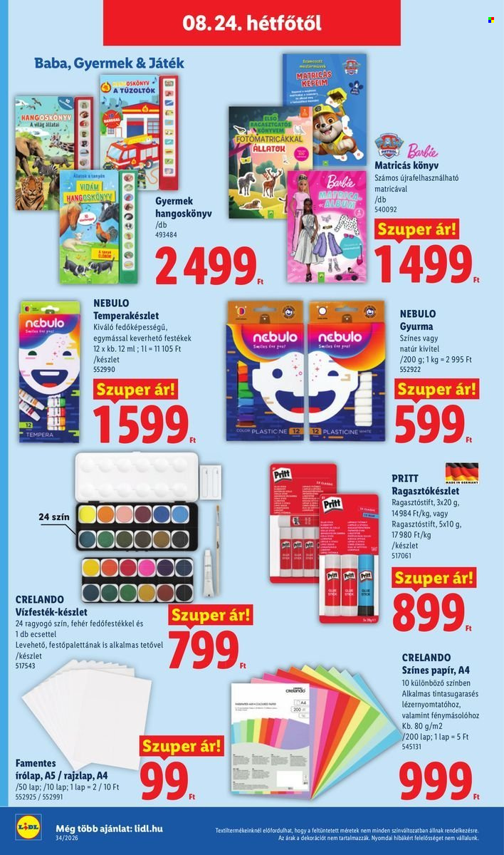 Lidl akciós újságok - 2026.08.19 - 2026.08.26. Oldal 44