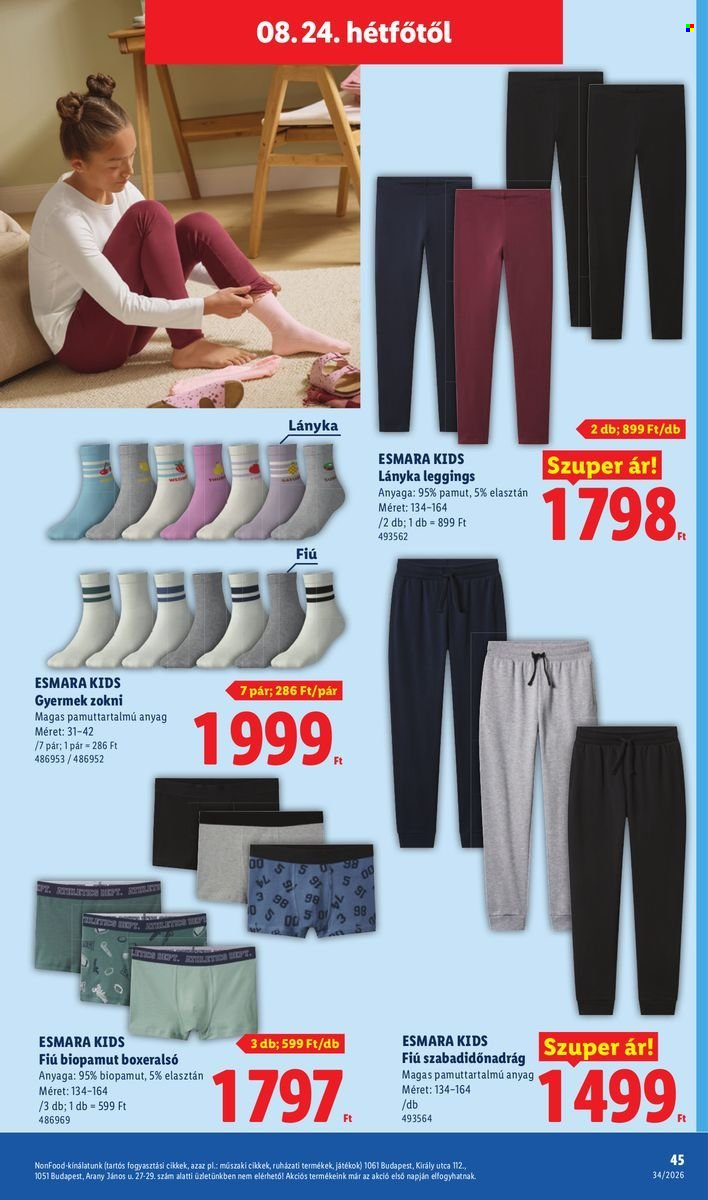 Lidl akciós újságok - 2026.08.19 - 2026.08.26. Oldal 45